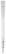 Toppoint Deniro frosty balpen - Ecru / Wit
