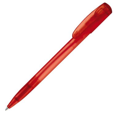 Stylo à bille Toppoint Deniro givré - Écru / Rouge