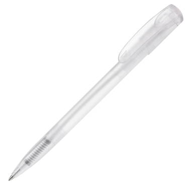 Stylo à bille Toppoint Deniro givré - Écru / Blanc