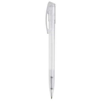 Stylo à bille Toppoint Deniro givré - Écru / Blanc