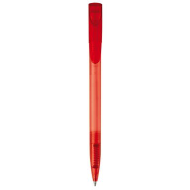 Stylo à bille Toppoint Deniro givré - Écru / Rouge