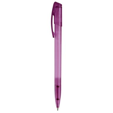 Stylo à bille Toppoint Deniro givré - Écru / Violet