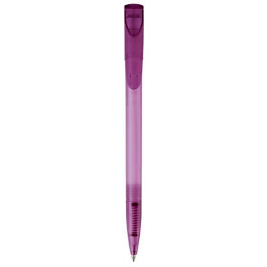 Stylo à bille Toppoint Deniro givré - Écru / Violet