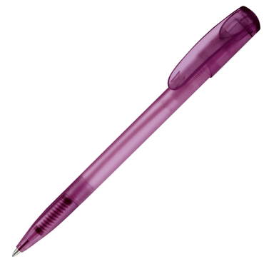 Stylo à bille Toppoint Deniro givré - Écru / Violet