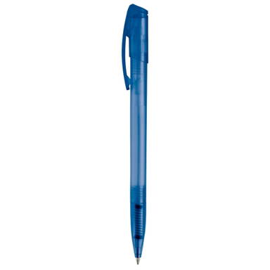 Stylo à bille Toppoint Deniro givré - Écru / Bleu clair