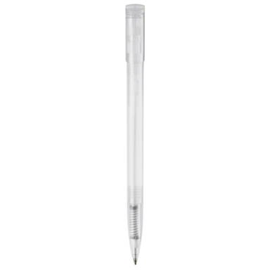 Stylo à bille Toppoint Deniro givré - Écru / Blanc