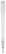 Toppoint Deniro frosty balpen - Ecru / Wit