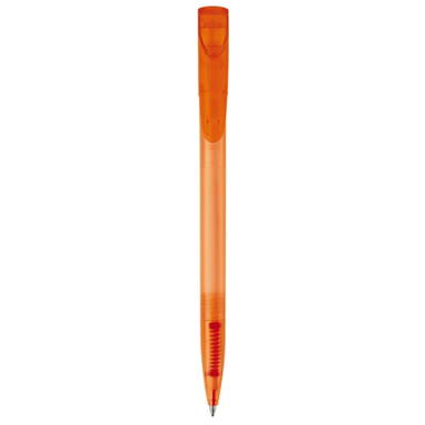 Stylo à bille Toppoint Deniro givré - Écru / Orange