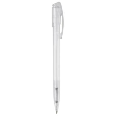 Stylo à bille Toppoint Deniro givré - Écru / Blanc