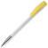 Toppoint Deniro metal tip hardcolour balpen  - Wit / Geel