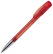 Toppoint Deniro metal tip frosty balpen - Ecru / Rood