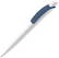 Toppoint Cube solid-colour ballpoint pen - White / Dark Blue