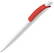 Toppoint Cube solid-colour ballpoint pen - White / Red