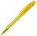 Toppoint Cube transparant balpen - Transparant / Geel