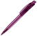 Toppoint Cube transparant balpen - Transparant / Paars