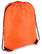 210D polyester rugzakje - Oranje