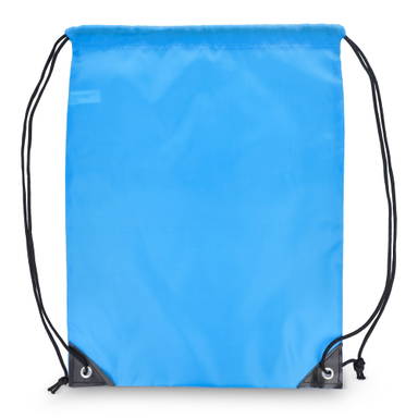 210D polyester rugzakje - Lichtblauw