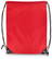 210D polyester rugzakje - Rood
