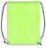 210D polyester rugzakje - Lichtgroen