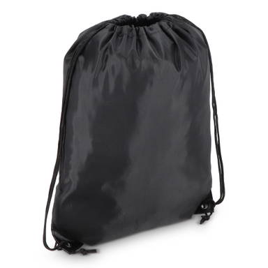 210D polyester rugzakje - Zwart