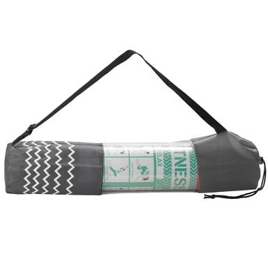 Fitness yogamat met draagtas