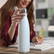 Dubbelwandig vacuüm geïsoleerde thermofles 500 ml - Wit