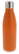 Dubbelwandig vacuüm geïsoleerde thermofles 500 ml - Oranje