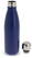 Dubbelwandig vacuüm geïsoleerde thermofles 500 ml - Donkerblauw