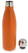 Dubbelwandig vacuüm geïsoleerde thermofles 500 ml - Oranje