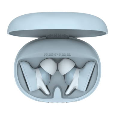Fresh 'n Rebel True Wireless sports earbuds - Pastel blauw