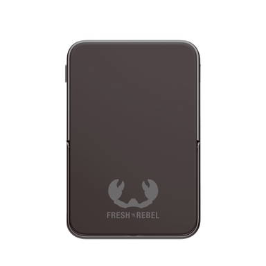 Fresh 'n Rebel Geschikt voor MagSafe Powerbank Wireless 5000mAh - Donker gun metal