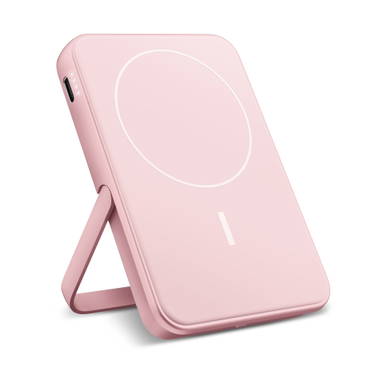 Fresh 'n Rebel Geschikt voor MagSafe Powerbank Wireless 5000mAh - Pastel rose