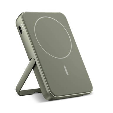 Fresh 'n Rebel Geschikt voor MagSafe Powerbank Wireless 5000mAh - Dried Green