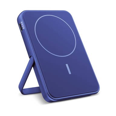 Fresh 'n Rebel Geschikt voor MagSafe Powerbank Wireless 5000mAh - Blauw