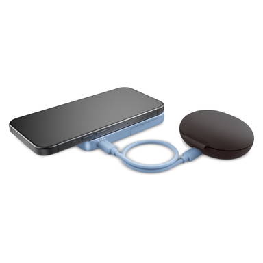 Fresh 'n Rebel Geschikt voor MagSafe Powerbank Wireless 5000mAh - Pastel blauw