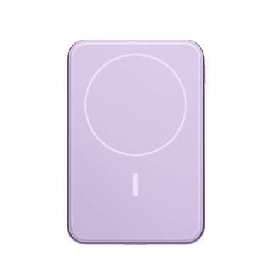 Fresh 'n Rebel Geschikt voor MagSafe Powerbank Wireless 5000mAh - Lila