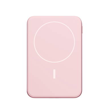 Fresh 'n Rebel Geschikt voor MagSafe Powerbank Wireless 5000mAh - Pastel rose