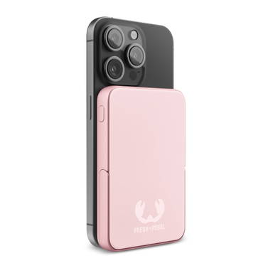 Fresh 'n Rebel Geschikt voor MagSafe Powerbank Wireless 5000mAh - Pastel rose
