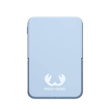 Fresh 'n Rebel Geschikt voor MagSafe Powerbank Wireless 5000mAh - Pastel blauw