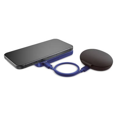 Fresh 'n Rebel Geschikt voor MagSafe Powerbank Wireless 5000mAh - Blauw
