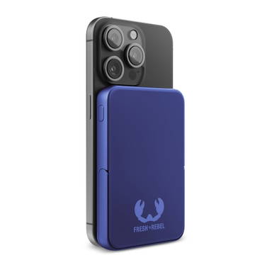 Fresh 'n Rebel Geschikt voor MagSafe Powerbank Wireless 5000mAh - Blauw