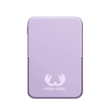 Fresh 'n Rebel Geschikt voor MagSafe Powerbank Wireless 5000mAh - Lila