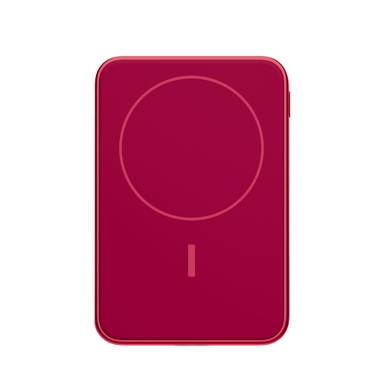 Fresh 'n Rebel Geschikt voor MagSafe Powerbank Wireless 5000mAh - Rood