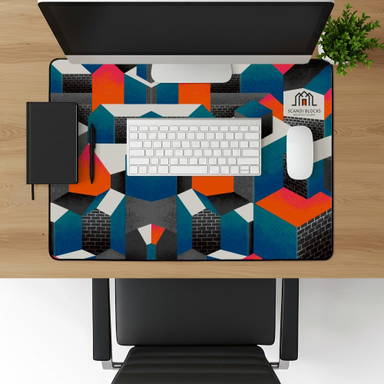 Tapis de bureau A2 mat 59 x 42 cm - Blanc