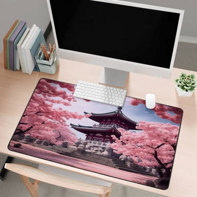 Tapis de bureau A2 mat 59 x 42 cm - Blanc