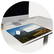 A2 bureau mat 59 x 42 cm - Wit