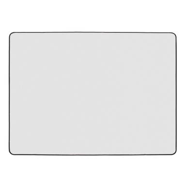 Tapis de bureau A2 mat 59 x 42 cm - Blanc