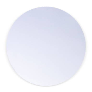 Tapis de souris rond flexible 20 cm - Blanc
