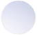 Ronde flexibele muismat 20 cm - Wit