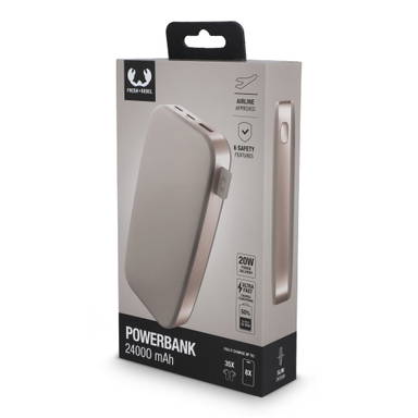 Fresh 'n Rebel USB-C Powerbank 24000mAh - Beige